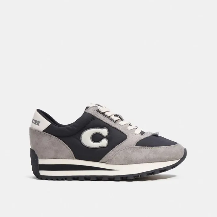 Women Sneakers Coach Runner Sneaker Blackchalk
