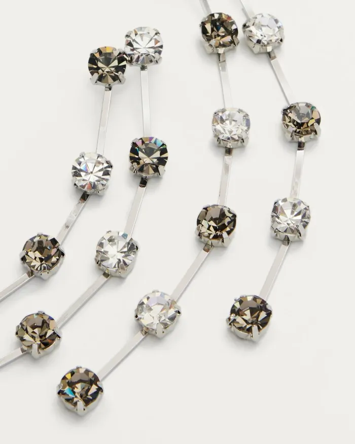Women Snow Drop Earrings Clear Ramy Brook Jewelry
