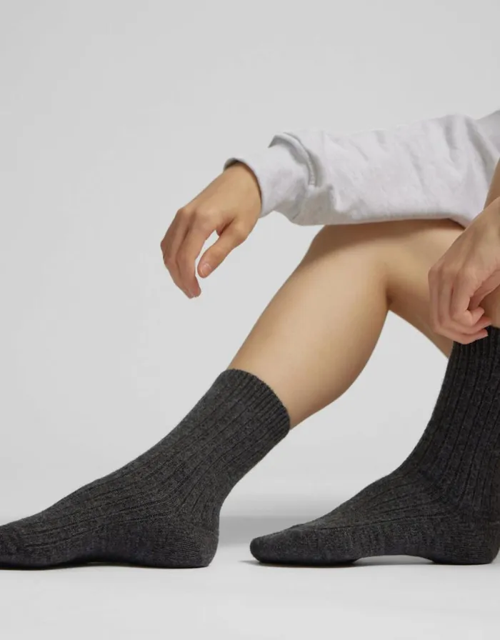 Women Socks Colorful Standard Merino Wool Blend Sock Polar Blue