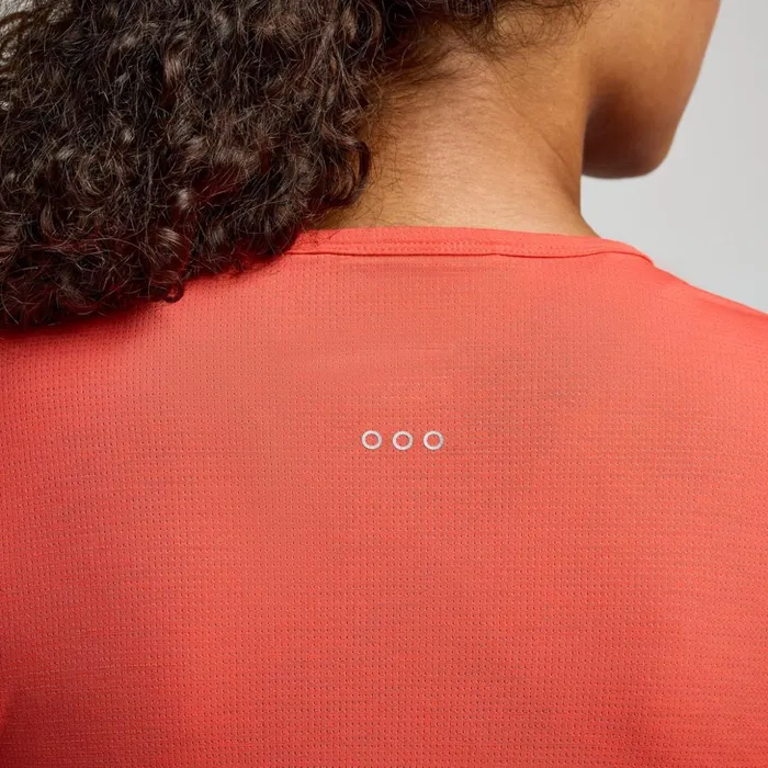 Women Stopwatch Long Sleeve Cayenne Heather Saucony Tops