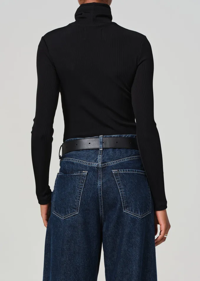 Women Tops Citizens Of Humanity Caradene Turtleneck In Black