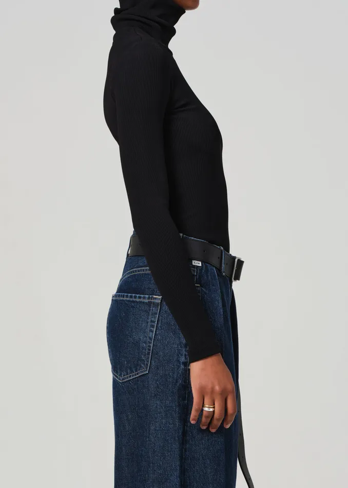 Women Tops Citizens Of Humanity Caradene Turtleneck In Black