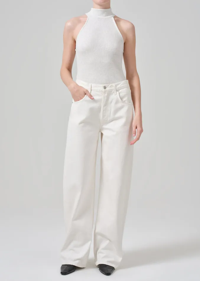 Women Tops Citizens Of Humanity Dani Sleeveless Mock Neck In Pashmina