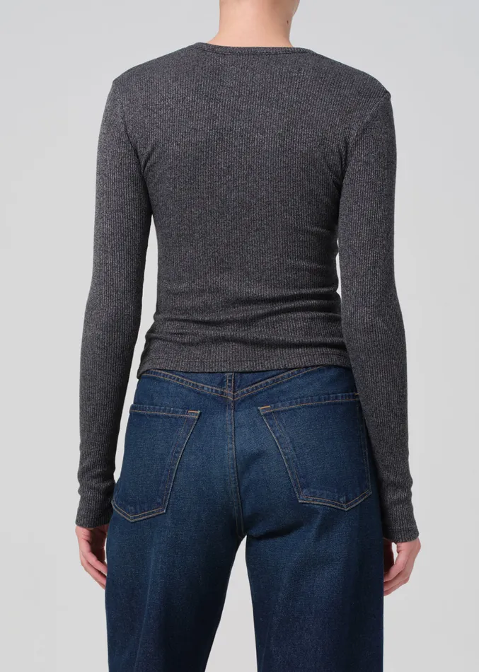 Women Tops Citizens Of Humanity Emma VNeck In Black
