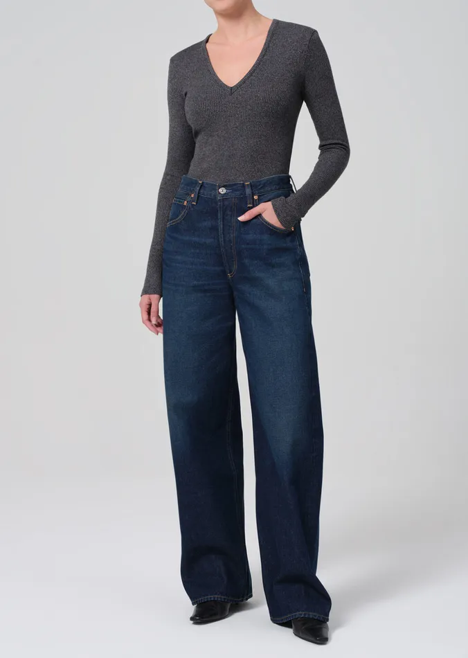 Women Tops Citizens Of Humanity Emma VNeck In Black