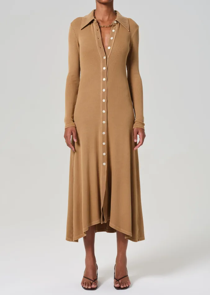 Women Tops Citizens Of Humanity Gila Polo Dress In Marcona