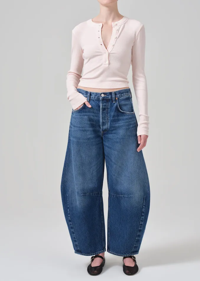Women Tops Citizens Of Humanity Varra Henley In Cameo