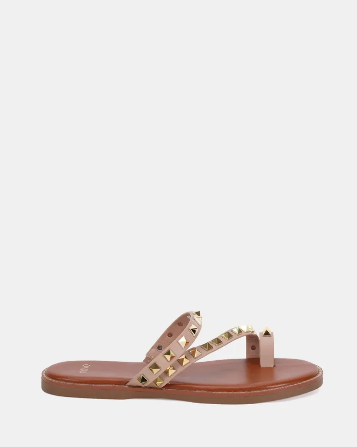Women TREGLIO NUDE Sandals Flat Sandals NOVO Shoes