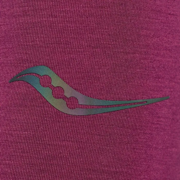 Women Triumph Long Sleeve Plum Saucony Tops