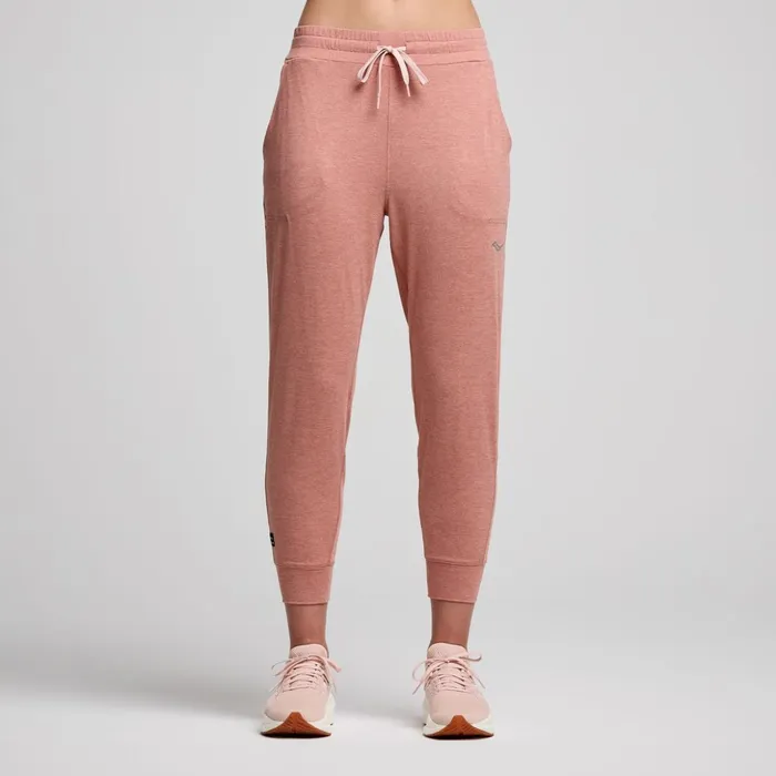 Women Triumph Pant Lotus Heather Saucony Bottoms