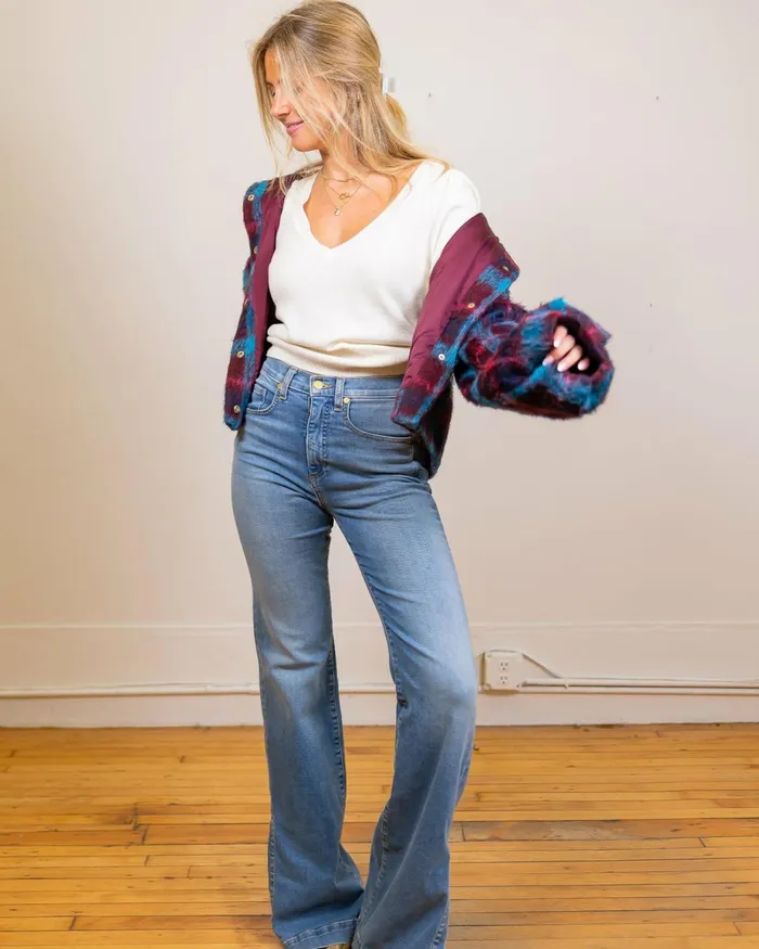 Women Tyra High Waisted Flare Jean Light Wash Ramy Brook Denim Women Tyra High Waisted Flare Jean Light Wash Ramy Brook Denim