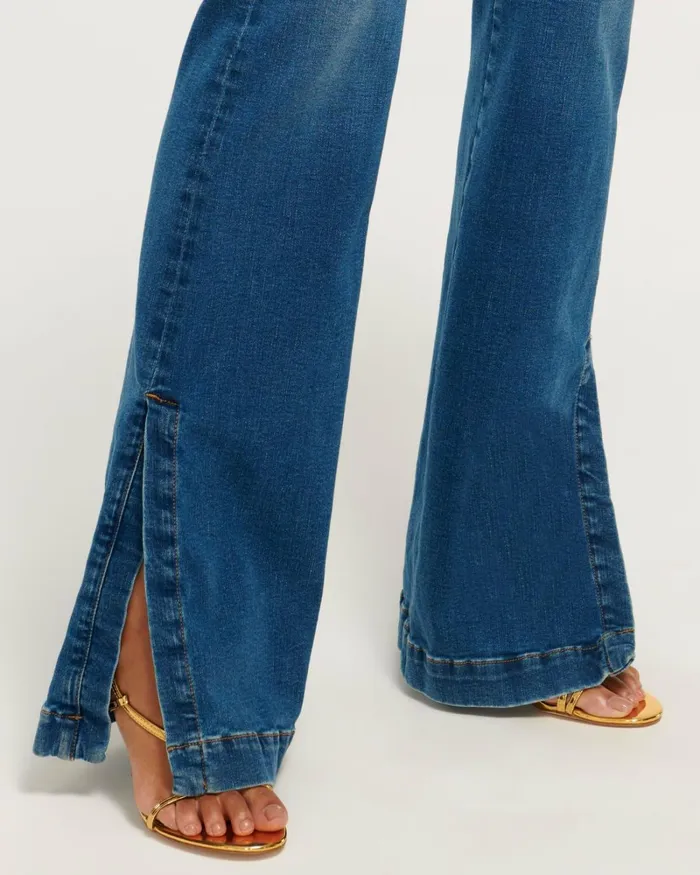 Women Tyra High Waisted Flare Jean Light Wash Ramy Brook Denim Women Tyra High Waisted Flare Jean Light Wash Ramy Brook Denim