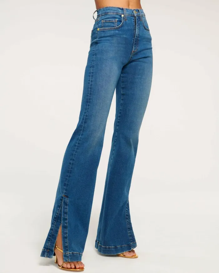 Women Tyra High Waisted Flare Jean Light Wash Ramy Brook Denim Women Tyra High Waisted Flare Jean Light Wash Ramy Brook Denim