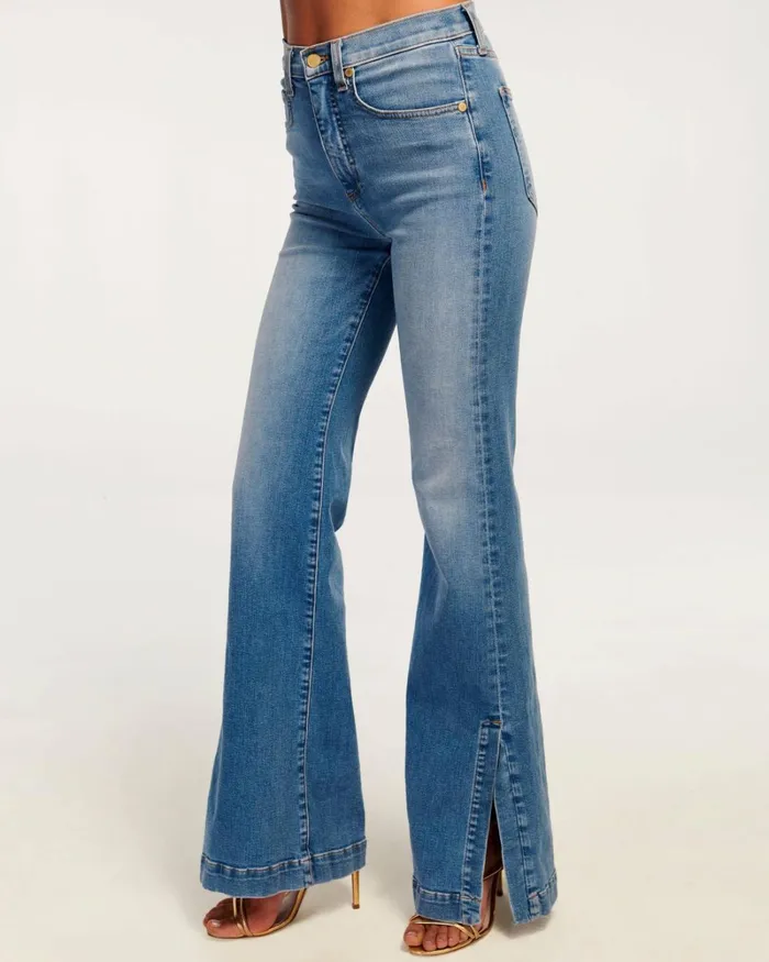 Women Tyra High Waisted Flare Jean Light Wash Ramy Brook Denim Women Tyra High Waisted Flare Jean Light Wash Ramy Brook Denim