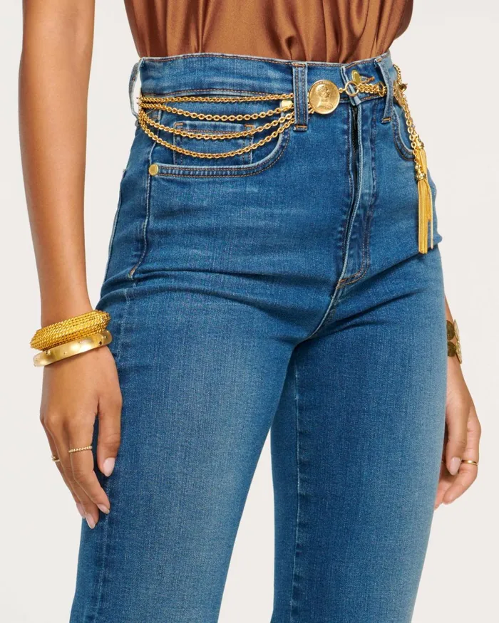 Women Tyra High Waisted Flare Jean Light Wash Ramy Brook Denim Women Tyra High Waisted Flare Jean Light Wash Ramy Brook Denim