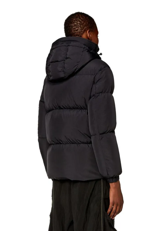 Women WRolfysFl Black Diesel Outerwear And Jackets
