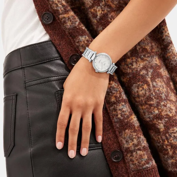 Women Watches Coach Cary Watch 34 Mm Stainless Steel