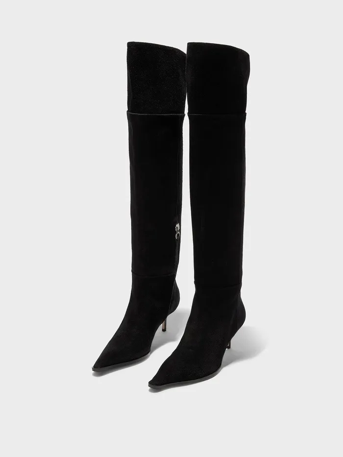 Women Zsazsa Suede OverKnee Boots Aeyde KneeHigh Boots