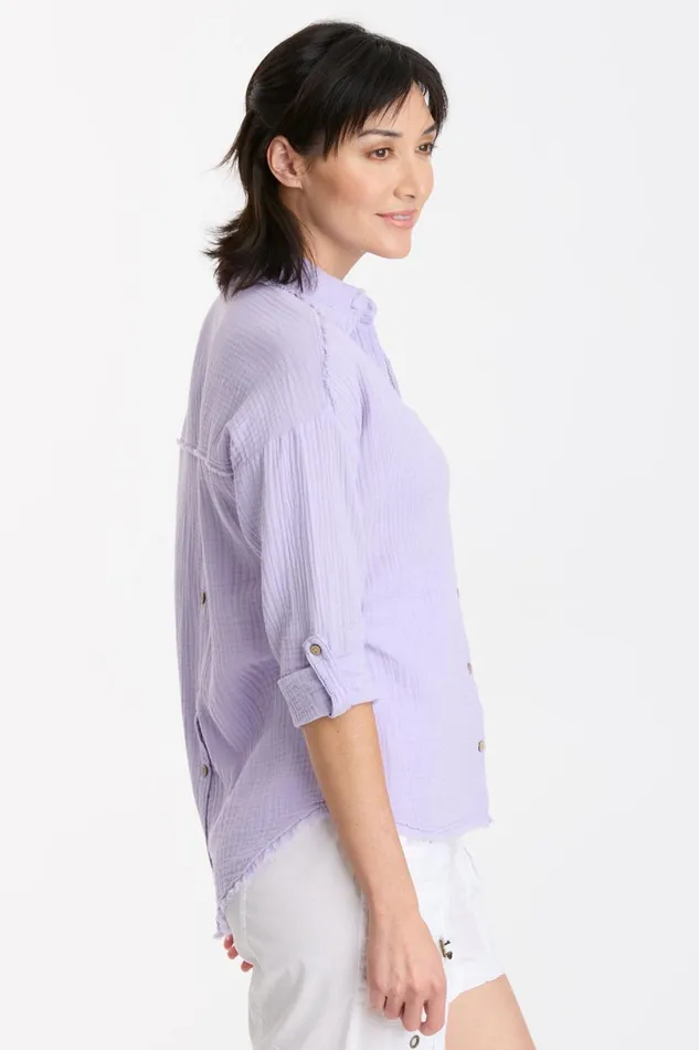XCVI Randolf ButtonUp Women ShirtsBlouses