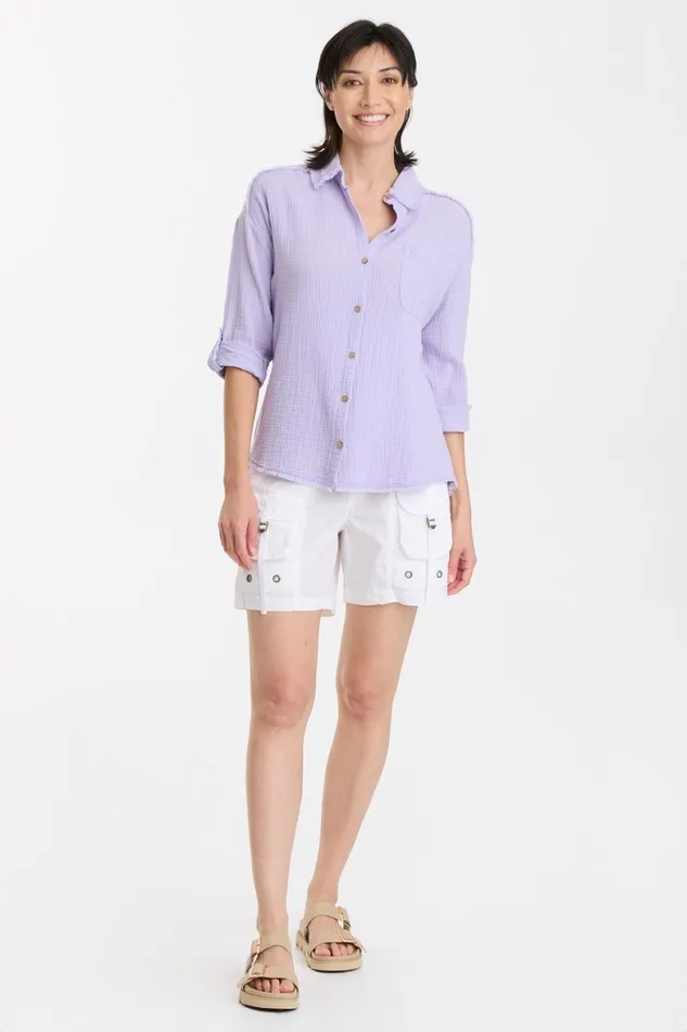 XCVI Randolf ButtonUp Women ShirtsBlouses