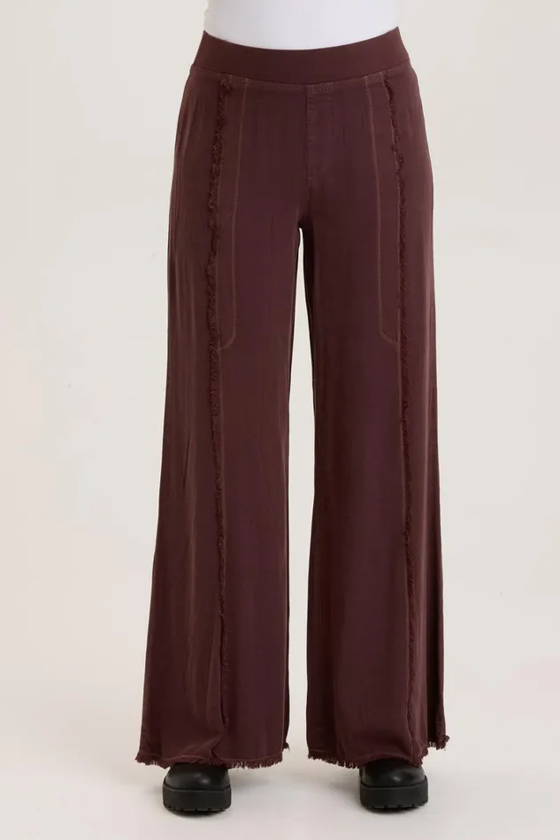 XCVI Twill Beach Trouser Women Pants