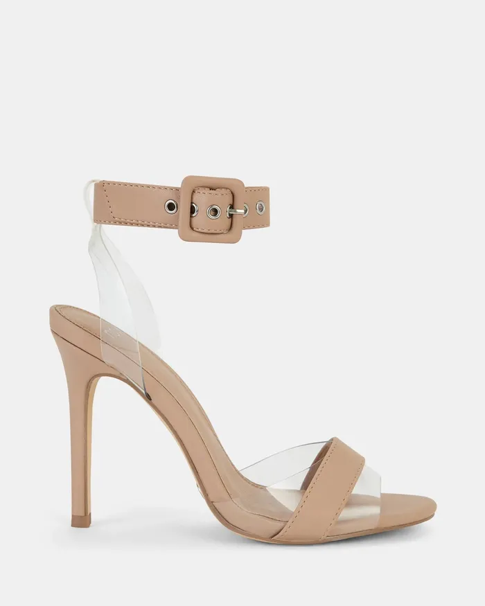 YESHA Sand Open Toe Heels Women Party NOVO Shoes