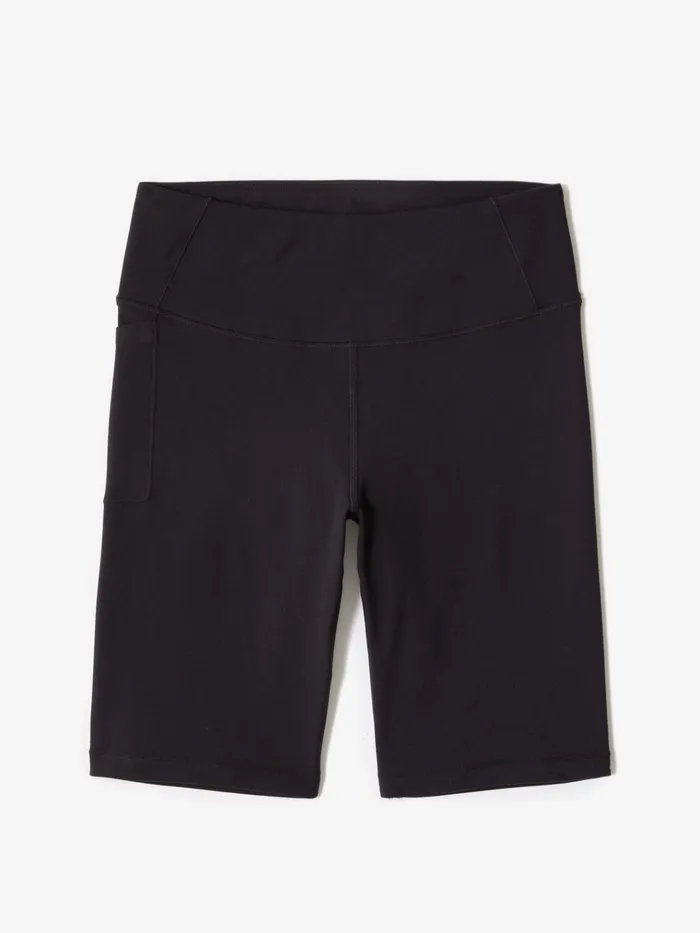 Yoga Studio Women Tasc Performance Sculptive Pocket Bike Short 8in