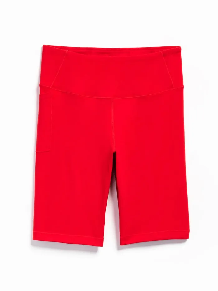 Yoga Studio Women Tasc Performance Sculptive Pocket Bike Short 8in