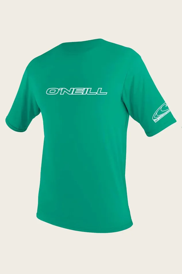 YOUTH BASIC SKINS 50 SS SUN SHIRT Seaglass Kids O039NEILL Youth Wetsuits