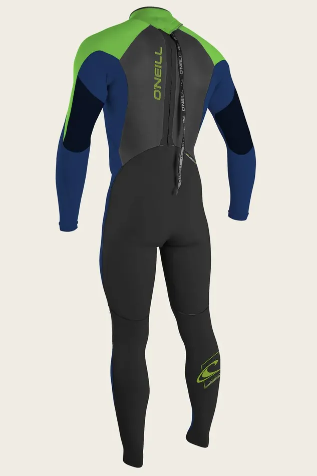 YOUTH EPIC 32MM BACK ZIP FULL WETSUIT Blacknavydglo Women O039NEILL Youth Wetsuits