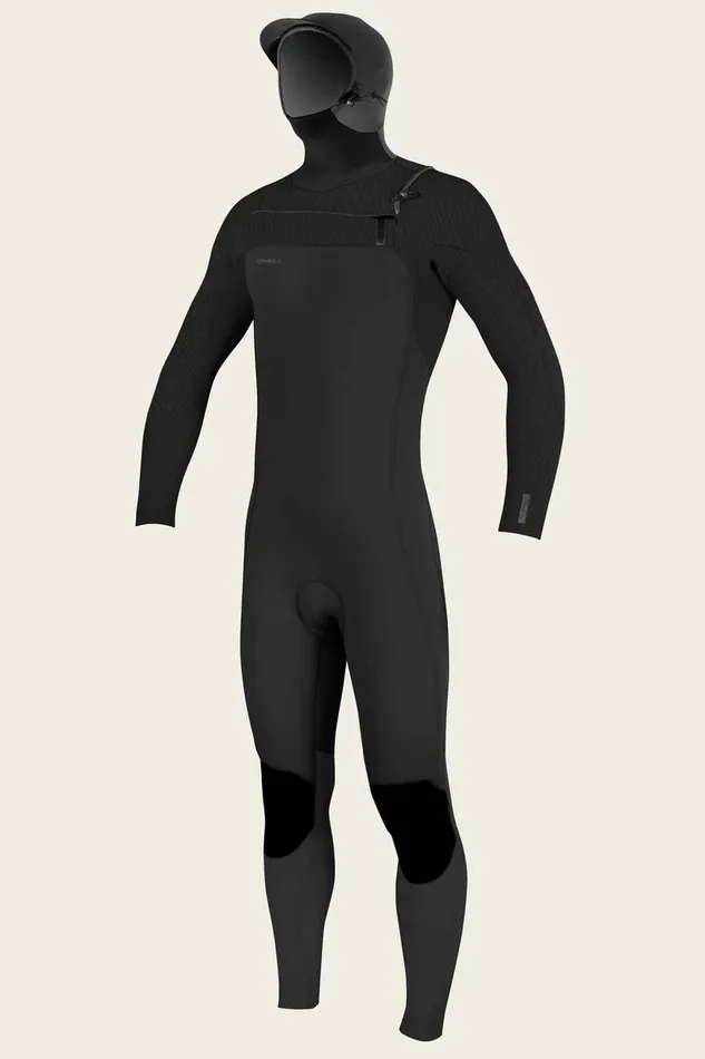 YOUTH HYPERFREAK 54MM CHEST ZIP FULL WETSUIT W HOOD Blackblack Women O039NEILL Youth Wetsuits