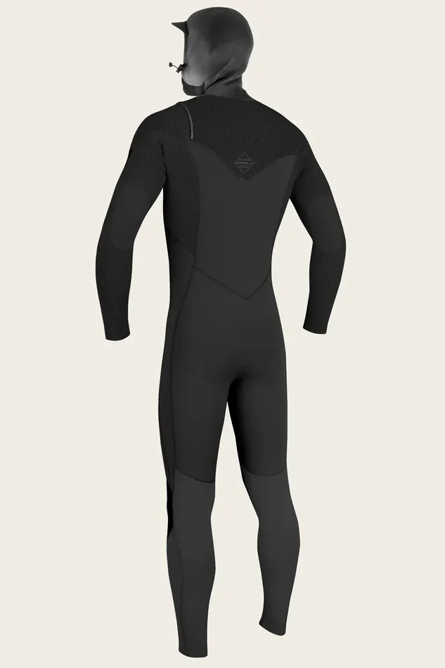 YOUTH HYPERFREAK 54MM CHEST ZIP FULL WETSUIT W HOOD Blackblack Women O039NEILL Youth Wetsuits